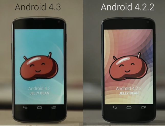 Android 4.3 vs 4.2.2