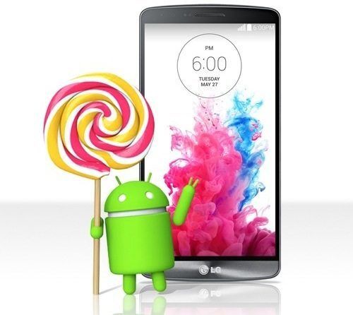 LG G3 Android 5 Lollipop