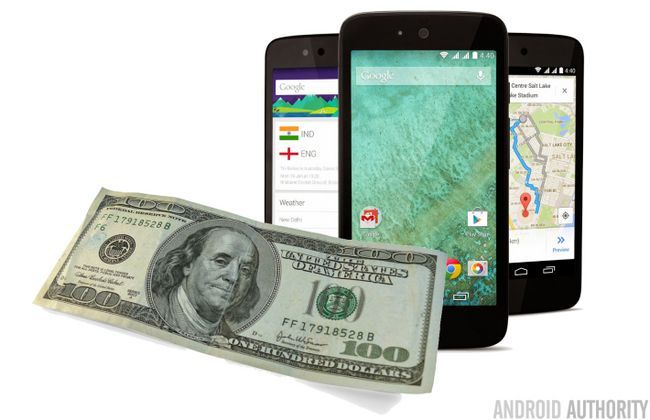 100 dólares Android Uno