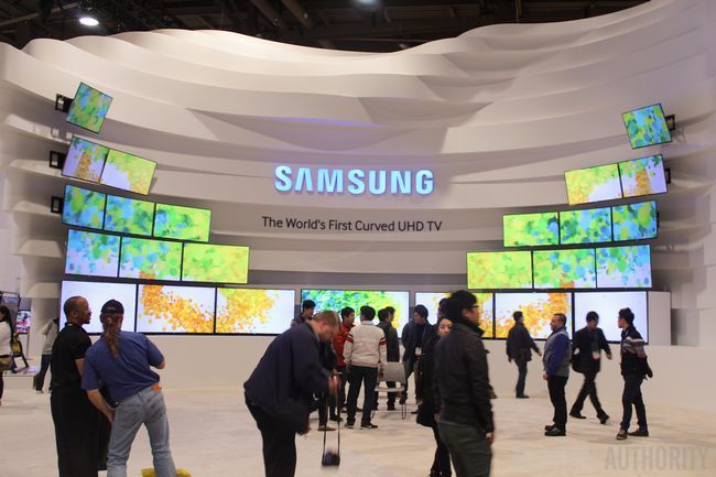 Muestra-7 CES 2014 Samsung Curved flexibles