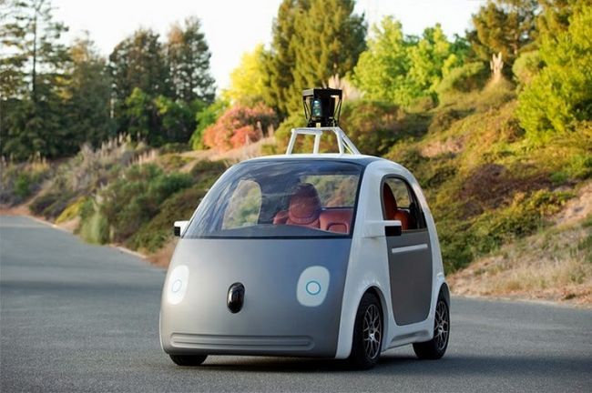 auto prototipo de coche de conducción google